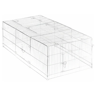 Afbeelding van Trixie Natura Knaagdierren Met Dak Gegalvaniseerd Metaal 216X65X116 CM (381299)