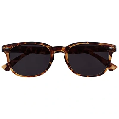 Afbeelding van UV Reader Bruine zonnebril, leesbril, UV400, ontwerper, stijl mannen/vrouwen, UVSR014 +1,50