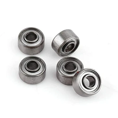 Afbeelding van Mini Stalen Kogellagers, 10pcs 693ZZ Micro Staal Diepe Keel Kogellagers 3x8x4mm Miniatuur Dubbel Scherm Lagers