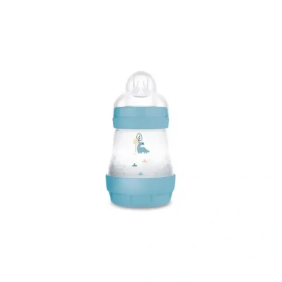 Afbeelding van MAM Babyfles Easy Start / Natural Anti Colic 160ml Blauw Speenstroom 1 X1