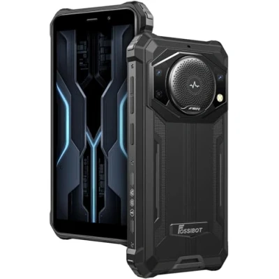 Afbeelding van FOSSiBOT Batterij 10600 mAh outdoor smartphone zonder contract F101P, Octa Core 7 GB 64 GB, luidspreker 3,5 W Max, 24 MP camera, robuuste mobiele telefoon IP68, Android 13, 5,45 inch HD+,