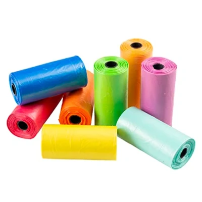 Afbeelding van Duvoplus Hondenpoepzakje Hond Poepzakjes Rainbow 8x15st 32x19cm Meerkleurig 8st