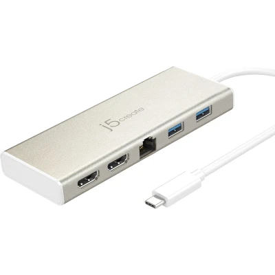 Afbeelding van j5create USB C Dual HDMI Multi Dock