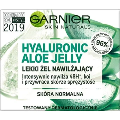 Afbeelding van Garnier, Gezichtscrème, Hyaluronic Aloe Jelly Hydraterende Gel Voor Normale / Gecombineerde Huid 50ml (50 ml, Gezichtsgel)