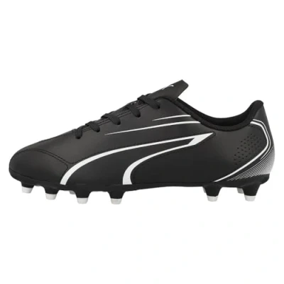Afbeelding van Puma Vitoria FG kinder voetbalschoenen wit Maat 33 Uitneembare zool