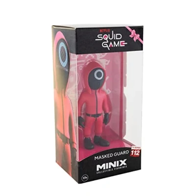 Afbeelding van MINIX Squid Game Masked Guard #112 Verzamelfiguur 12 cm