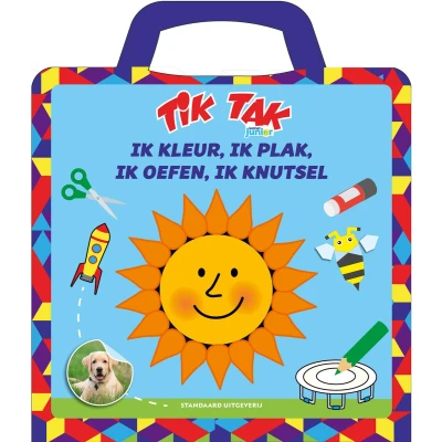 Afbeelding van Tik Tak 1 ik kleur, plak, oefen, knutsel