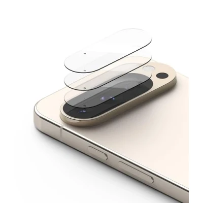 Afbeelding van Ringke Camerabescherming Google Pixel 9 Pro gehard glas [3 stuks] 9H hardheid cameralens bescherming anti kras geen flitsinterferentie camera achteruitrijbescherming helder