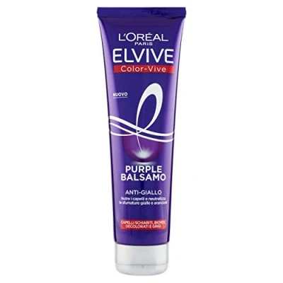Afbeelding van L&#039;Oréal Paris Balsamo Antijaune Color Vive Purple voor gebroken haar, wit, gebleekt en grijs, 150 ml