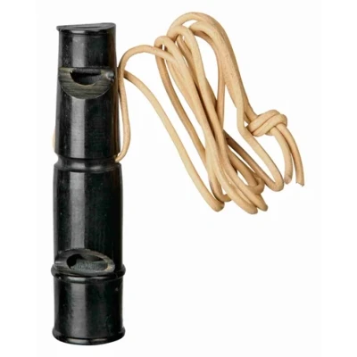 Afbeelding van Trixie Dubbeltoonfluitje Buffelhoorn 9 CM