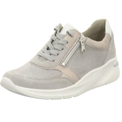 Afbeelding van Waldlaufer Dilara Sneaker Vrouwen Grijs Maat 4½