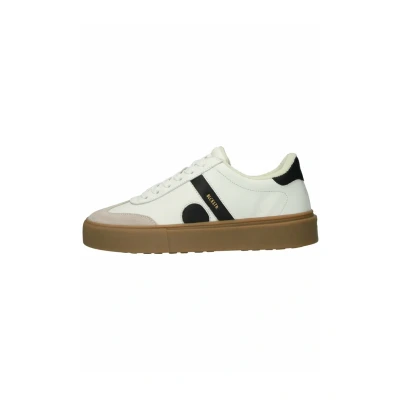 Afbeelding van Blackstone QUARTZ AUDEN EL280 White Black Sneaker (low) Dames Maat: 41