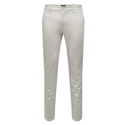 Afbeelding van Only &amp; Sons Onsmark SLIM TAP Chino, Heren, Maat: 33x32, Chinchilla
