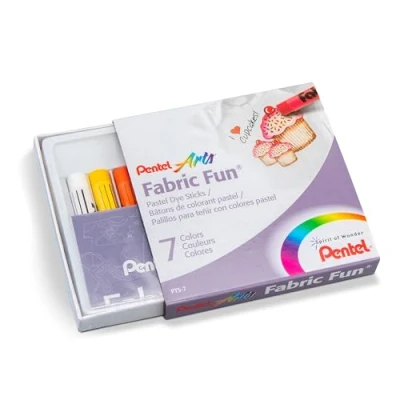 Afbeelding van Pentel PTS 7 Box met pastelkleuren voor verschillende stoffen