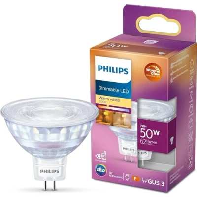 Afbeelding van Philips Spot (dimbaar) Reflector LED 7 W Warm wit