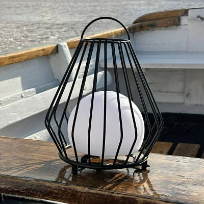 Afbeelding van Dyberg Larsen LED tafellamp Evesham, hoogte 23 cm