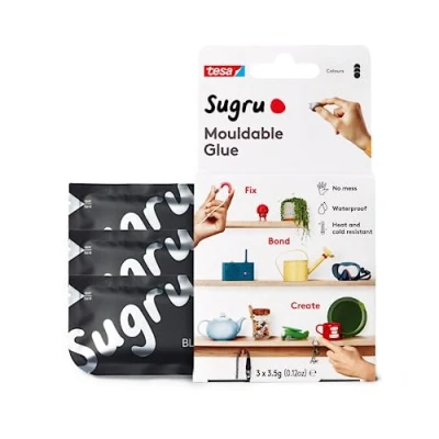 Afbeelding van tesa Sugru Kneedlijm 41235 00001 00 Zwart 3 stuk(s)