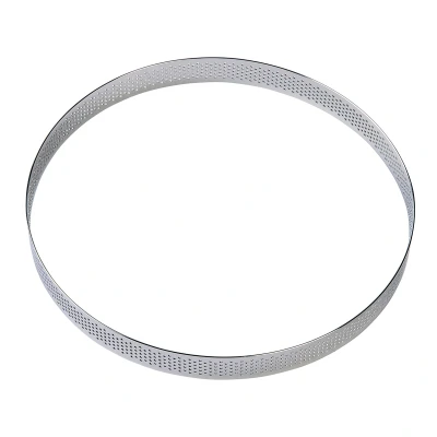 Afbeelding van BrandNewCake Taartring RVS Geperforeerd Ø20x2cm