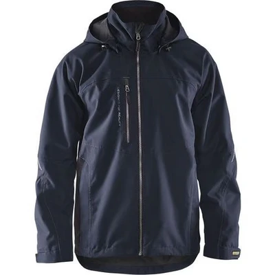 Image de Veste hardshell marine foncé/noir