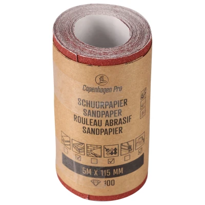 Afbeelding van Copenhagen Pro schuurpapier op rol droog korrel 100 11.5 cm x 5 meter