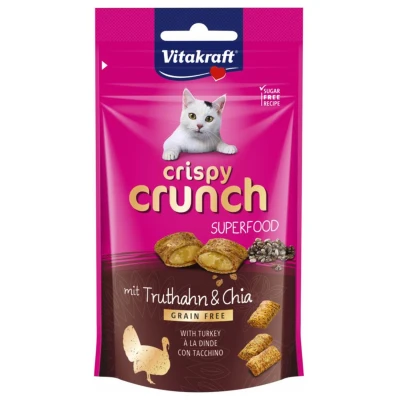 Afbeelding van Vitakraft Crispy Crunch 60 g Kattensnack Kalkoen