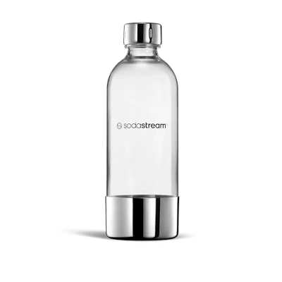 Afbeelding van SodaStream Fles 1 l machine voor bruiswater en frisdrank, vaatwasmachinebestendig, roestvrijstalen afwerking