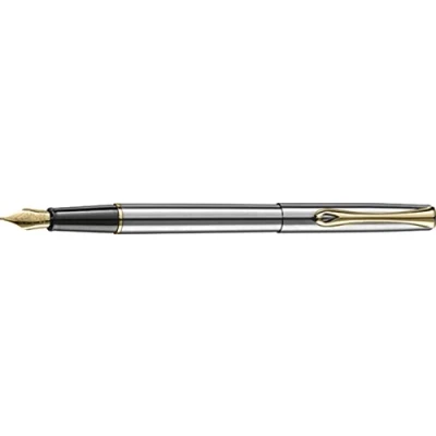 Afbeelding van Diplomat Traveller Stainless Steel GT FP F