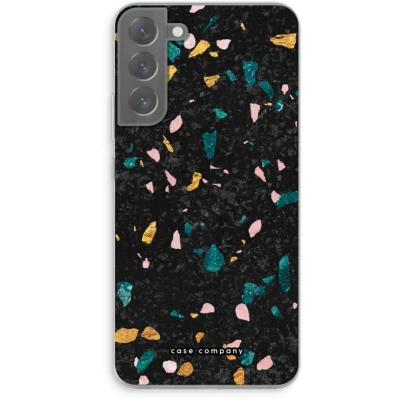 Afbeelding van Case Company® hoesje geschikt voor Samsung Galaxy S22 Plus Terrazzo N10 Soft Cover Telefoonhoesje Bescherming aan alle Kanten en Schermrand