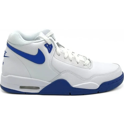 Afbeelding van Nike Air Flight Legacy Heren Basketbalschoenen Sneakers Leer Wit BQ4212 103 Maat EU 44 US 10