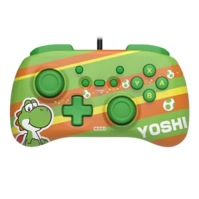 Image de Manette filaire Hori Horipad Mini Yoshi pour Nintendo Switch