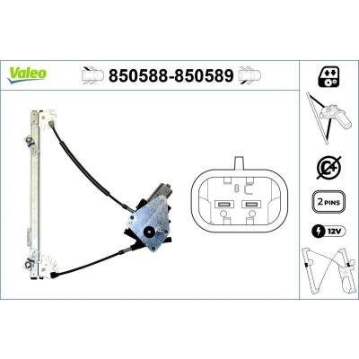 Afbeelding van Valeo Raammechanisme 850588