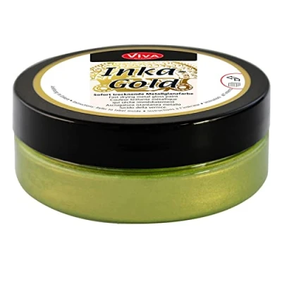 Image de Viva Decor cire brillante Inka Gold50 ml vert/jaune