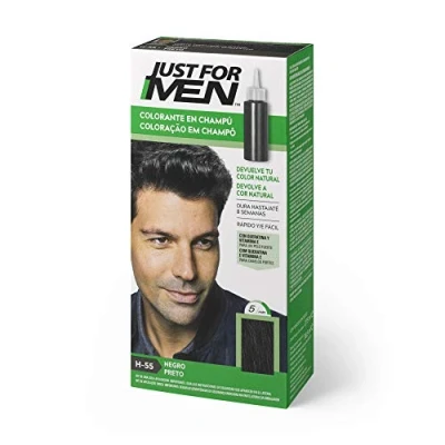 Afbeelding van Just For Men Colorante En Champú #Zwart 30 Ml