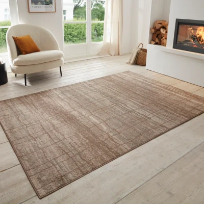 Afbeelding van Vloerkleed Vintage Coastal 80x120cm Beige 123vloerkleed.nl is de online webshop voor vloerkleden en woonaccessoires.