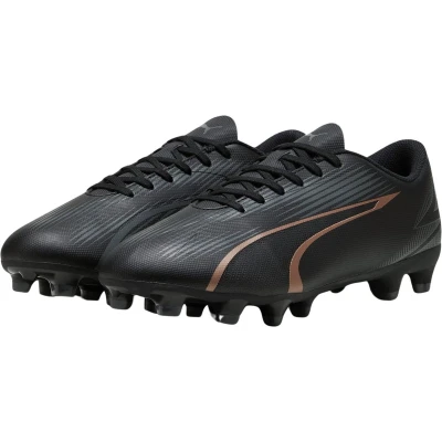 Afbeelding van Puma Ultra PLAY FG/AG Voetbalschoenen met Kunststof noppen, Heren, Maat: 44.5, Black/copper rose