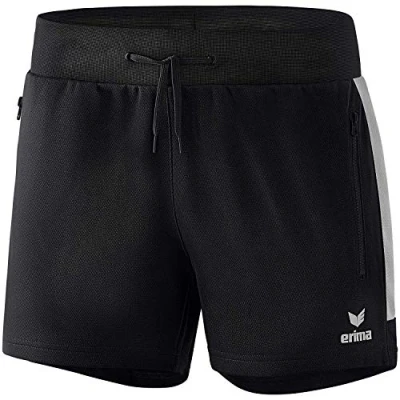 Afbeelding van Erima Squad worker short dames zwart/silver grey