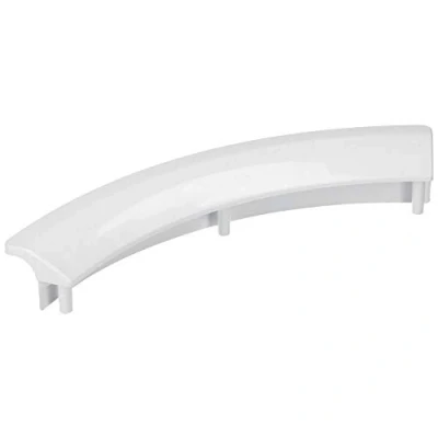 Afbeelding van Kenekos Deurgreep 238 x 68 mm voor Bosch, Siemens, Constructa 00497522 497522 iQ100 iQ300 iQ500 drogergreep deuropener handgreep droger wit