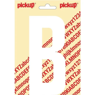 Afbeelding van Plakletter Nobel Sticker letter B Pickup