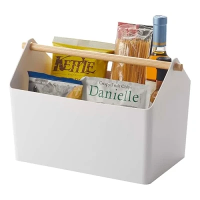 Afbeelding van Yamazaki Opbergbox met handvat Favori White