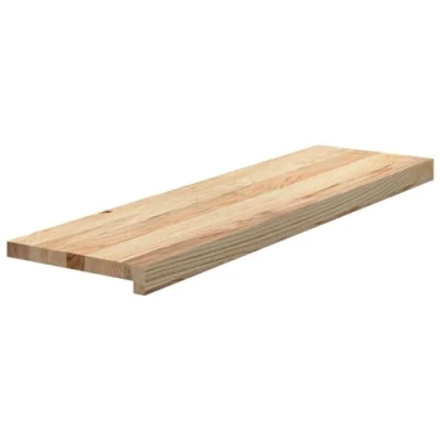 Afbeelding van vidaXL Traptreden 12 st 90x25x2 cm onbehandeld massief eikenhout