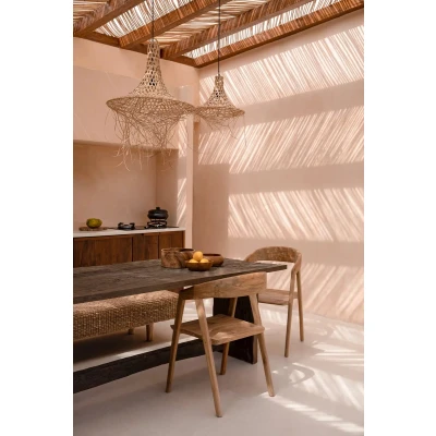 Afbeelding van Bazar Bizar De Mykonos Hanglamp Naturel M