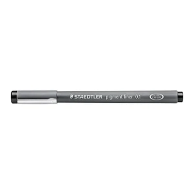Afbeelding van Staedtler pigment liner fineliner 0,1 mm zwart 308 01 9