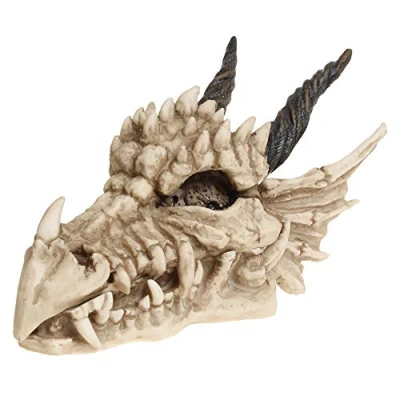Afbeelding van Nemesis Now Schedels Ivoren Drakenschedel Beeld Beige 20cm