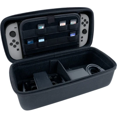 Afbeelding van Stevige Beschermhoes Maat XL Zwart voor Nintendo Switch 2