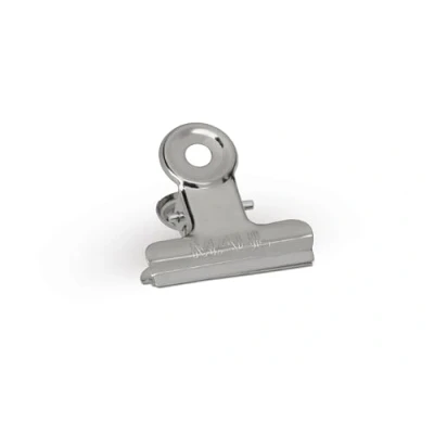 Afbeelding van Papierklem MAUL Bulldog 30mm capaciteit 10mm zilver