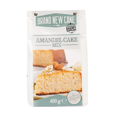 Afbeelding van BrandNewCake Amandelcake mix 400g. Glutenvrij