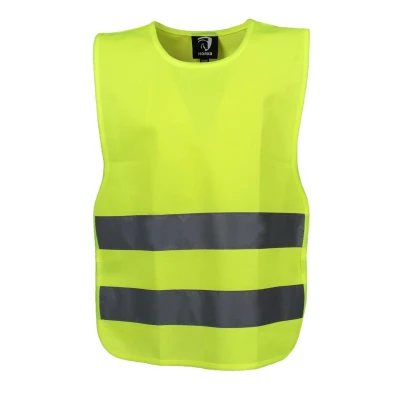 Afbeelding van Horka Hesje met Elastiek Fluo Reflectie Geel L