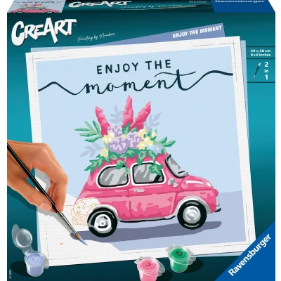 Afbeelding van Ravensburger CreArt Enjoy The Moment Schilderen op nummer voor volwassenen Hobbypakket