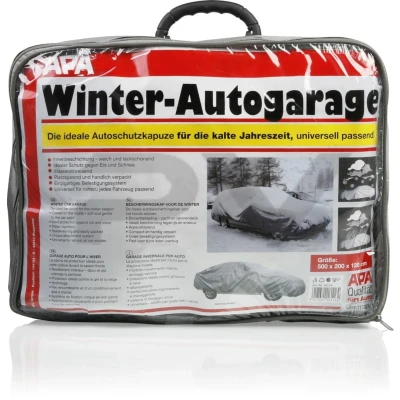 Afbeelding van APA 16116 Autohoes volledig bedekkend XL 200 500 Zilver