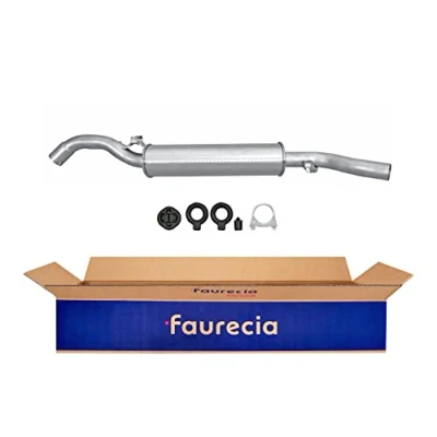 Afbeelding van HELLA 8LD 366 036 111 Einddemper Achter Met aanbouwdelen VOLKSWAGEN: GOLF 2